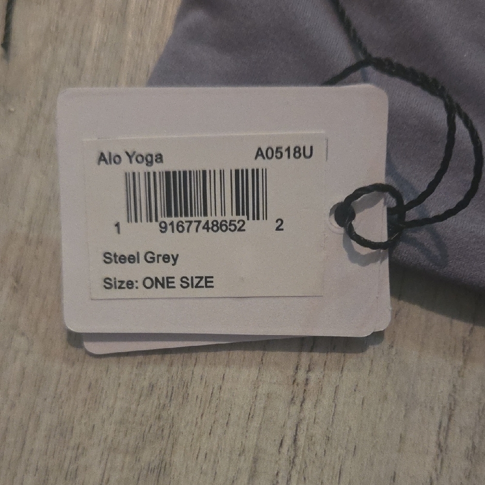 ALO Yoga Grey Headband - Picture 2 of 3